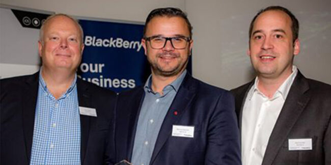 agilimo mit BlackBerry Gold Award ausgezeichnet