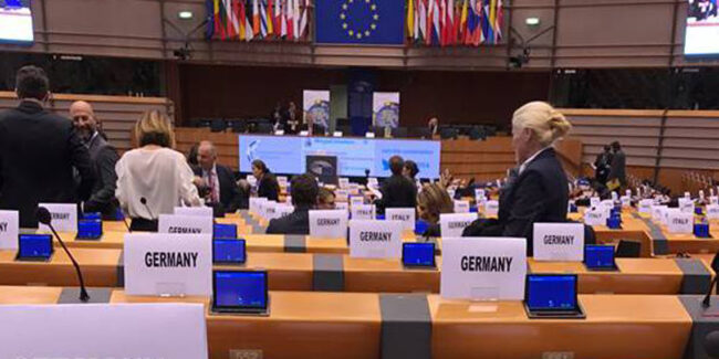 agilimo beim Parliament of Enterprises in Brüssel