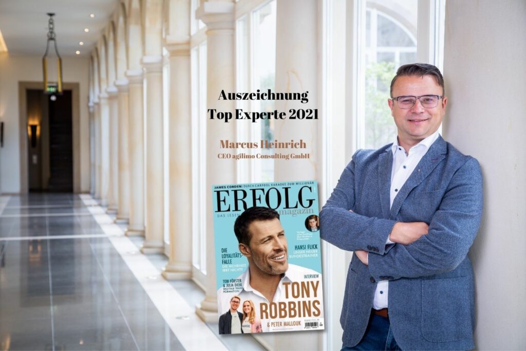 Top Experte 2021, Marcus Heinrich, CEO agilimo Consulting GmbH