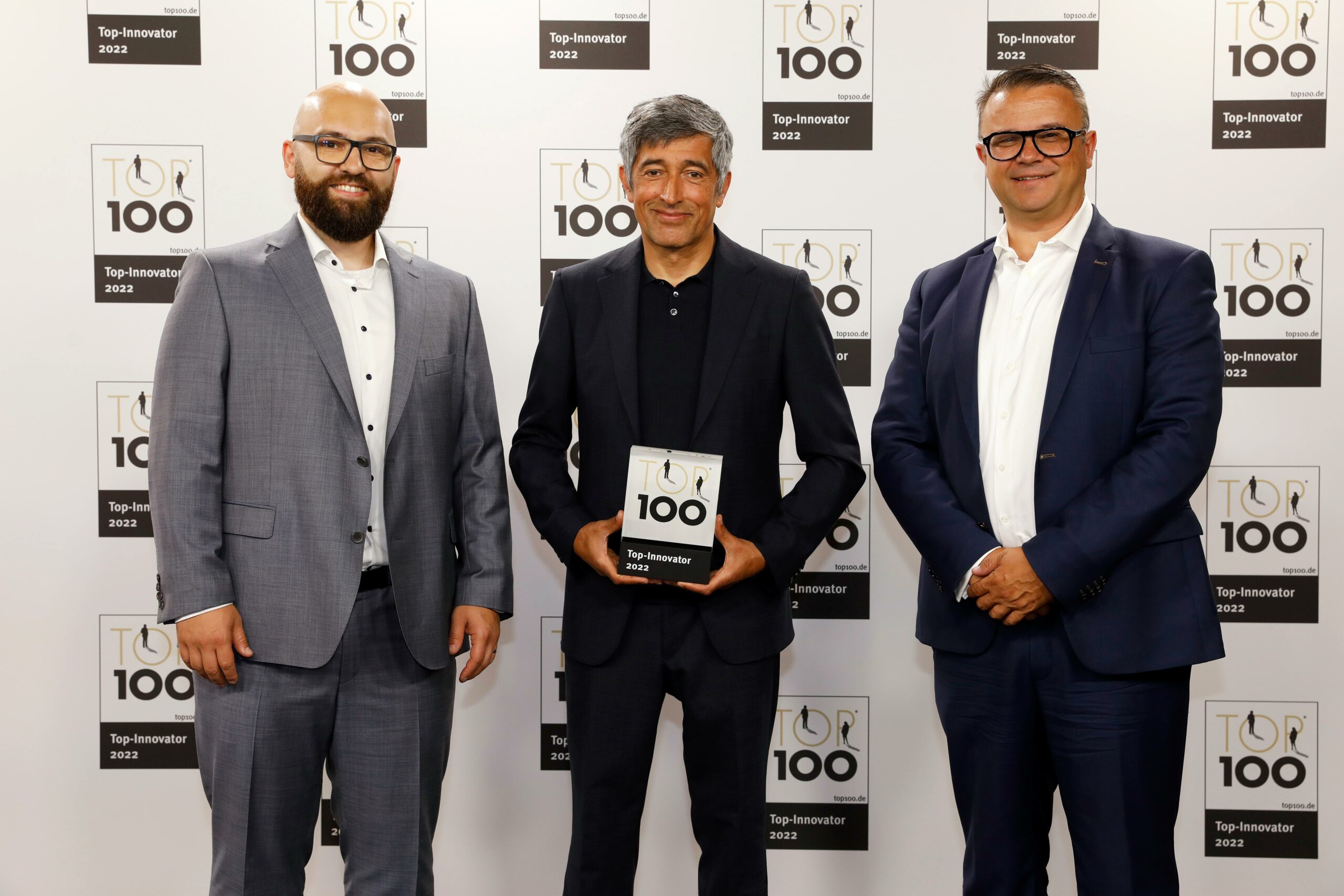 TOP100 Innovator - Award-Verleihung an agilimo mit Ranga Yogeshwar