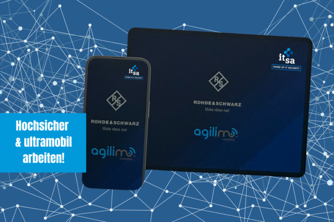 Hochsicher und ultramobil arbeiten - mit agilimo Consulting